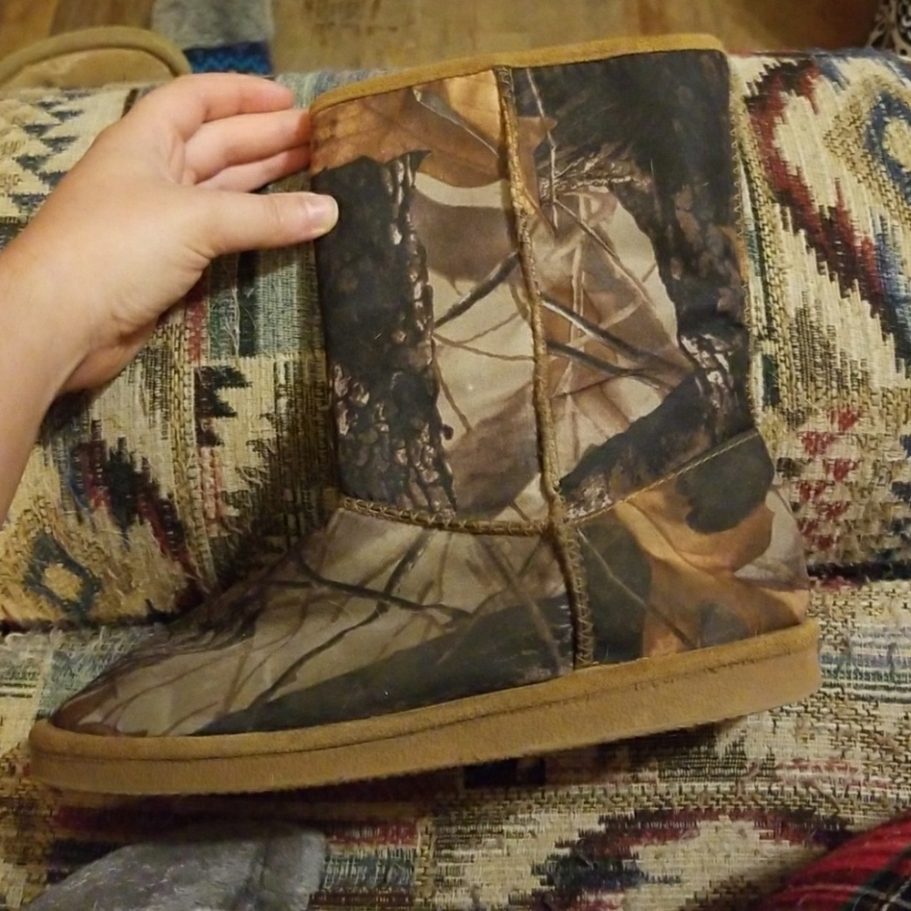 Camo ugg boots